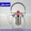 Perfect Clear Heat Resistant Borosilicate Glass Tea pot 1100R/2200R