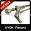 KYOK Crystal/diamond curtain rod finial & delicate curtain rod wholesale, double curtain pole bracket/holder, curtain parts