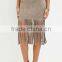 Suede Leather Skirt Fringe Tassel Bodycon Suede Skirts Ladies