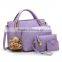 Fashion Women Messenger Bags Handbags PU Leather Female Bag 4 piece 1 Set