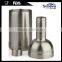 2016 750ml Deluxe Stainless Steel Liquor Bottle Shape Cocktail Shaker