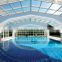 Outdoor polycarbonate swimming pool cover with low price