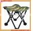 Custom Printed Army Green Outdoor Metal Portable Camping Chair