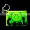 Customized Various Design promotional gifts PVC reflective keychain key chain