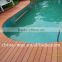 eco-friendly swimming pool wpc composite decking