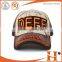 Quality assurance custom washed jean trucker cap accept small quantity