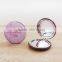 2016 newly cookies printed pocket mirror with pu coated,souvenir pocket mirror,MB1002