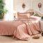 Details about 4pcs 100% Pure Silk Sheets Set Silk Bedding Set Seamless 19mm charmuese