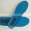 breathable and shock absorption eva sole removable eva insole with thermal transfer printing logo