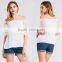 OEM summer new off shoulder latest fashion blouse design                        
                                                Quality Choice