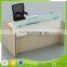 KB-RD01 Top Quality Office Furniture Hot Sell Office Use Furniture Particle Board Reception Desk