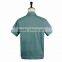 Custom 100% Cotton Short Sleeve Work Shirt Absorbent Workwear