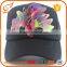 Senior color printing kids short bill foam plain custom trucker cap
