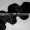 Virgin Remy Hair Indian Human Hair Weft Dark Color And Body Wave