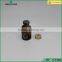 Amber medical glass bottle , injection glass bottles with rubber stopper