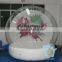 Customize Clear Inflatable Human Snow Ball Snow Globes Snowing Globes for Promotion