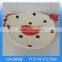 Hot selling ceramic chicken shaped plate for chicken year