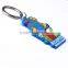 custom design silicone rubber key chain perfume bottle