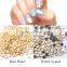 2016 Wholesales 4mm Gold Metal Nail Art Charm ABS Resin Half Round Pearls With Rim for Nail Decorating