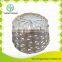 Woven bamboo material household package basket