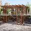 garden pergola solar gazebo turtle bridge