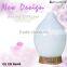 electric aroma diffuser with 7 colors by glass