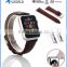 Genuine Leather Watch Strap,Crocodile Leather Band for Apple Watch with Metal Clasp