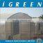 Single tunnel polycarbonate sheet vegetable greenhouse from CHINA
