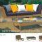 Modern poly rattan sofa / outdoor sofa furniture / leisure rattan garden furniture