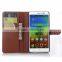 2015 Top-selling leatehr wallet stand flip case for lenovo a936