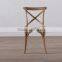 Best sell cheap wooden cane cross back dining Chair home furniture