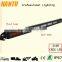 210w car light bar single row led light bar amber and white headlight