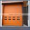 Orange color stacked garage used high speed door STD-012