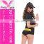 Custom Made Hot Sell And Cheap Uniforms Woman Black Military Uniforms