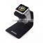 Newest Arrival 2 in 1 Creative Stand for Apple Watch Iphone Metal Aluminum Stand Holder Desktop Charging Stand
