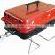 Red Small Portable Barbecue Gas Grill Foldable BBQ