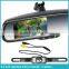 4.3 inch AK-043LA germid auto-dimming rearview mirror monitor, with ,reverse camera display