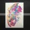 WX- 041 Cartoon Horse Temporary Tattoos/ Custom CMYK Tattoo Sticker/ Fake Body Tattoo