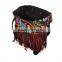 2016 New Design China tassels bag ethnic embroidered backpack