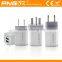 Wholesale 5V 2.1A+1A Universal Portable Dual USB Travel Charger Adapter For All Mobile Device