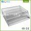 Wholesale metal office desk organizer 3 tier document tray mesh magazine holder / rack dubai