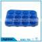 Silicone Mini Muffin Cupcake Baking Pan Tray - 12 Cup - 100% Pure Food Grade Non-stick