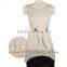 LACE FABRIC WITH NETTING AND CHINFFON BLACK LADY DRESS 584