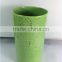 Home decor colorful glazed ceramic flower vase with decal
