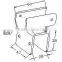 JY-2044PF|ESD Placon Roller Track for Lean Pipes System |anti static roller track