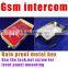 GSM Intercom for emergency calling for public area