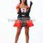 2015 Sexy ladies fancy dress Halloween Carnival queen of hearts costume