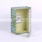 Colorful printed paper gift box with clear pvc window