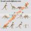 decoration PVC dinosaur animal skeleton manufacturer