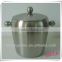 1.0L ice bucket stainless steel with lid
